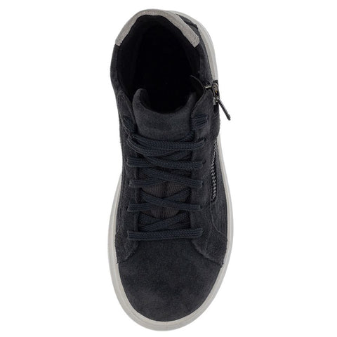 Superfit Gore-Tex Knöchelschuh Cosmo 6451-20 Dunkelblau - Zebra, Back view of the versatile and high-performance ankle shoe with Gore-Tex membrane