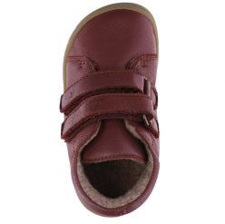 Stylish and comfortable LURCHI Barfuß Halbschuh NORIKO 50046-03 in rich bordeaux color