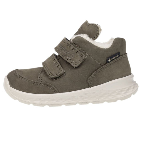 Olive green SUPERFIT GORE-TEX BREEZE 372-70 halbschuh, a waterproof and durable outdoor shoe
