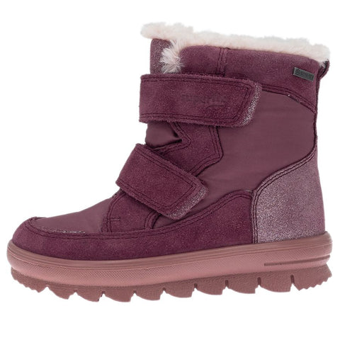 High-performance SUPERFIT GORE-TEX STIEFEL FLAVIA 218-550 in stylish altrosa - silber colorway for ultimate protection and style