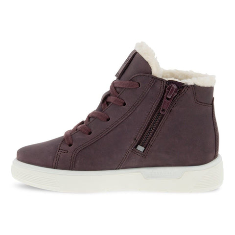 Stylish and durable ECCO GORE-TEX Knöchelschuh STREET TRAY 705282-02385 in aubergine color