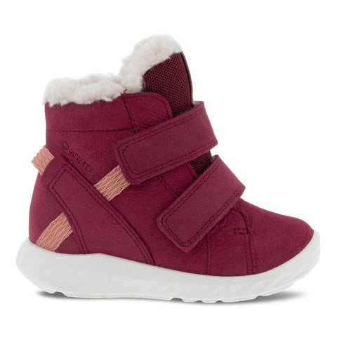 ECCO GORE-TEX Knöchelschuh SP1 LITE INFANT MID-cut  724181-02237 - beere - high-quality, waterproof and stylish infant shoe in berry color