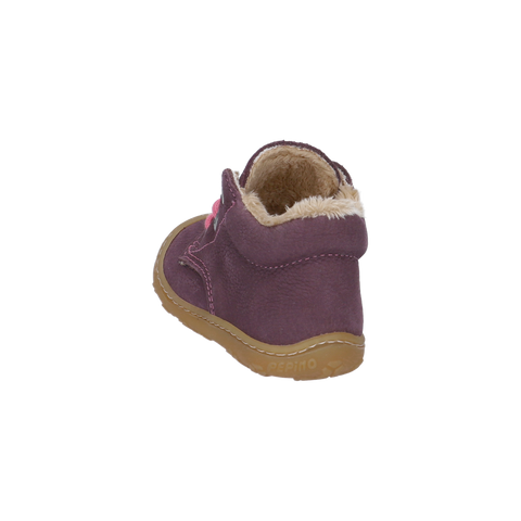 alt=RICOSTA Knöchelschuh CORANY - lila, langlebige lila Knöchelschuhe für Mädchen mit Klettverschluss und robusten Sohlen