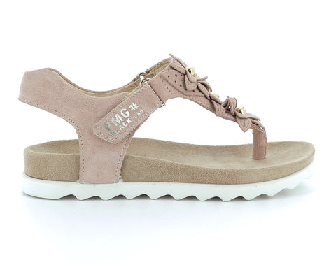 A pair of PRIMIGI Sandale 73952 - rosa, a pink sandal with comfortable straps and a durable sole for kids