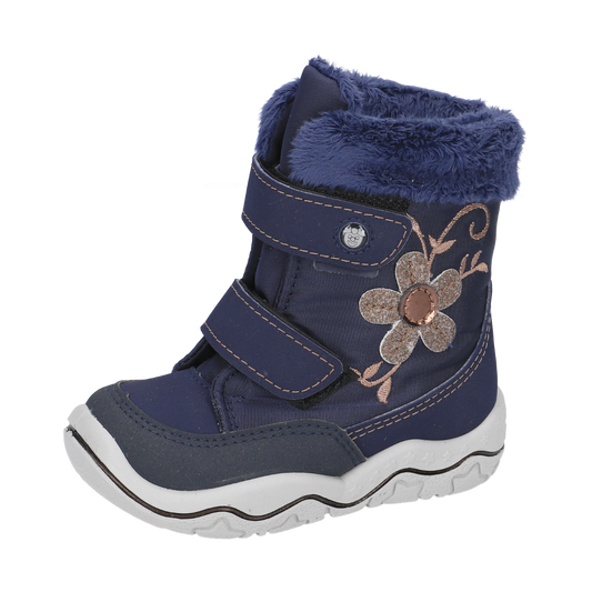 RICOSTA SYMPA-TEX Stiefel FINIA in navy and bronze, a stylish and durable boot for all weather conditions