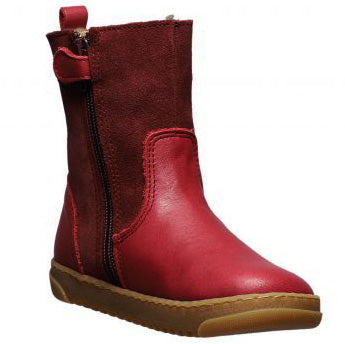 Stylish and comfortable LURCHI Barfuß Stiefel MENCIA 54002-09 in bordeaux color