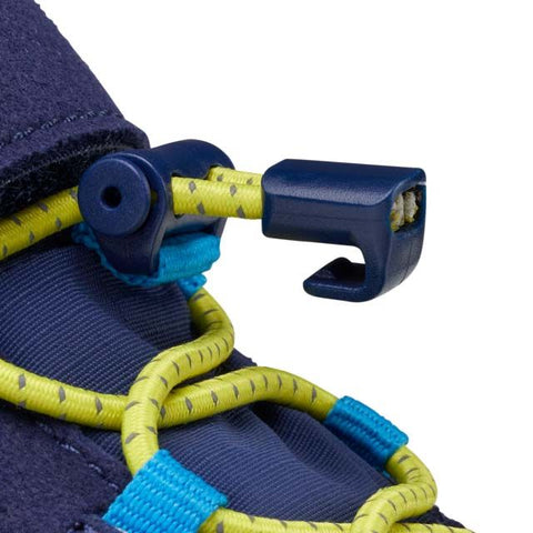  Hochwertiger Knöchelschuh TREKKI in Blau und Gelb mit rutschfester Sohle für sicheren Halt 