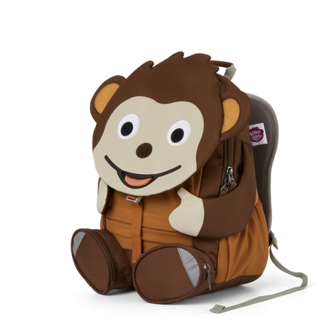 Colorful AFFENZAHN Rucksack GROSSER FREUND - AFFE with playful monkey design for kids