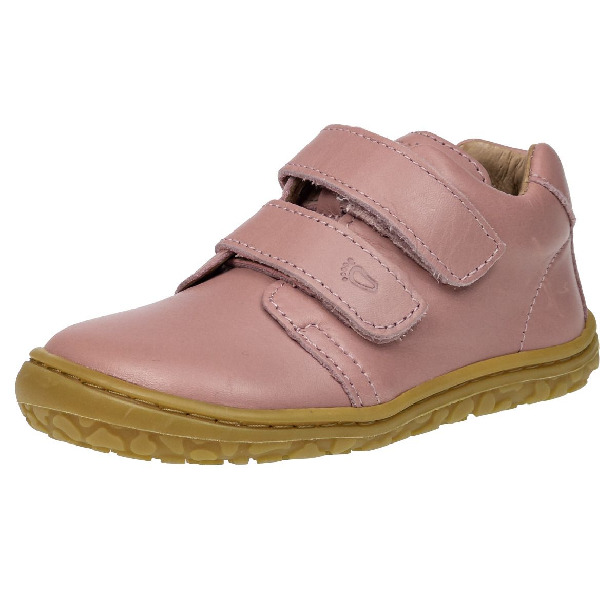 Light pink LURCHI Barfuß Halbschuh NOAH with flexible sole and breathable material