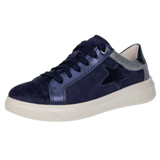 Dark blue SUPERFIT Halbschuh COSMO 6461-80 with durable construction and comfortable design for all-day wear