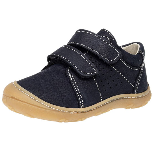 RICOSTA Halbschuh TONY - dunkelblau in dark blue leather with lace-up closure and durable rubber sole