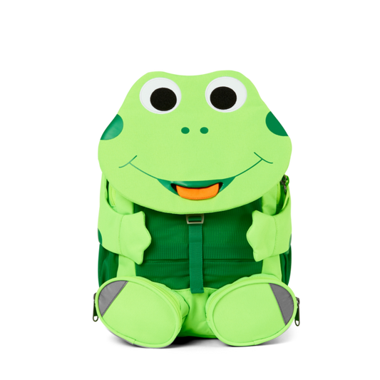 AFFENZAHN Rucksack GROSSER FREUND - FROSCH NEON