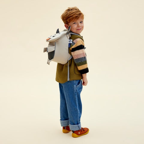 Adorable AFFENZAHN Rucksack KLEINER FREUND - Nashorn, a small rhinoceros-shaped backpack for kids, with playful design and functional features