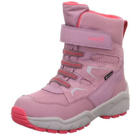 Stylish, durable and weatherproof superfit Gore-Tex boots in altrosa pink
