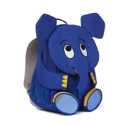 Large, colorful and eco-friendly AFFENZAHN backpack featuring the beloved WDR Sendung mit der Maus elephant character, perfect for kids' school or travel