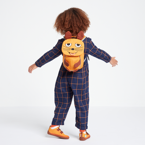  Bunter und kinderfreundlicher Rucksack mit niedlichem Maus-Design
###