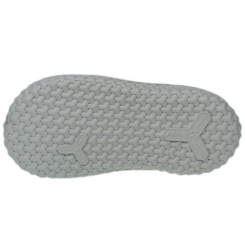 RICOSTA Barfußschuh Halbsandale JERRY - navy - neongelb: A navy and neon yellow half-sandal barefoot shoe for kids