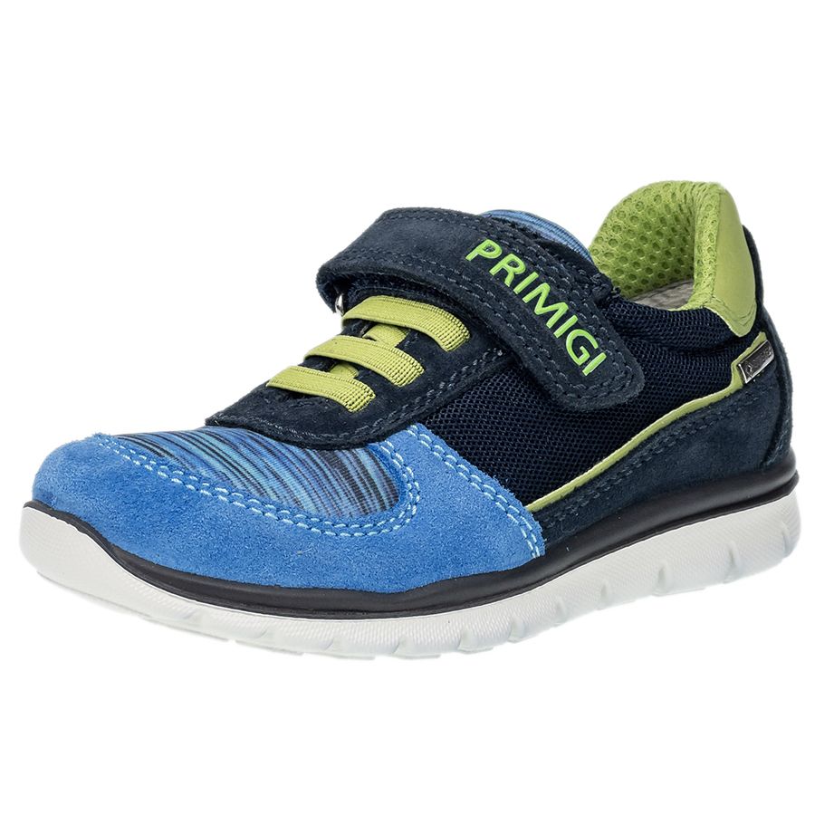 PRIMIGI GORE-TEX Halbschuh 18719-00 - navy - blau - grün - high-quality waterproof shoe in navy, blue, and green