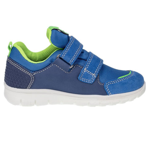  Jungen-Halbschuh 18718-11 von PRIMIGI mit grünen Akzenten und atmungsaktivem Mesh-Futter