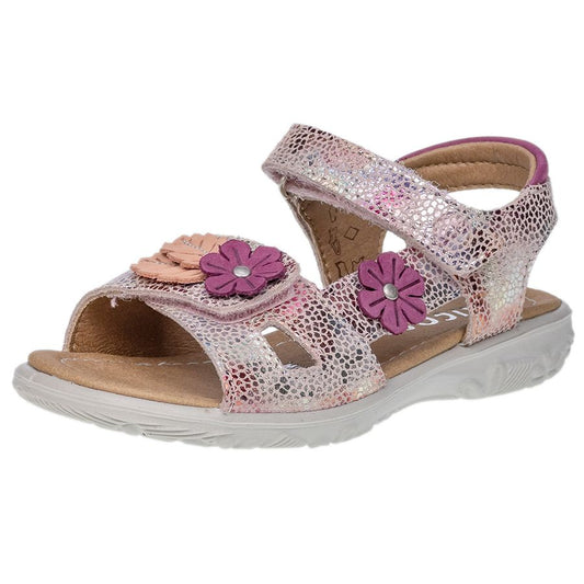RICOSTA Sandale CILLA in rosé and beere colors, a stylish and comfortable summer footwear option for girls