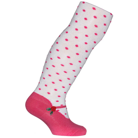 BONNIE DOON Strumpfhose Baby BN254926 Ballerina - pink-weiss shows a cute pink and white baby tights with ballerina design