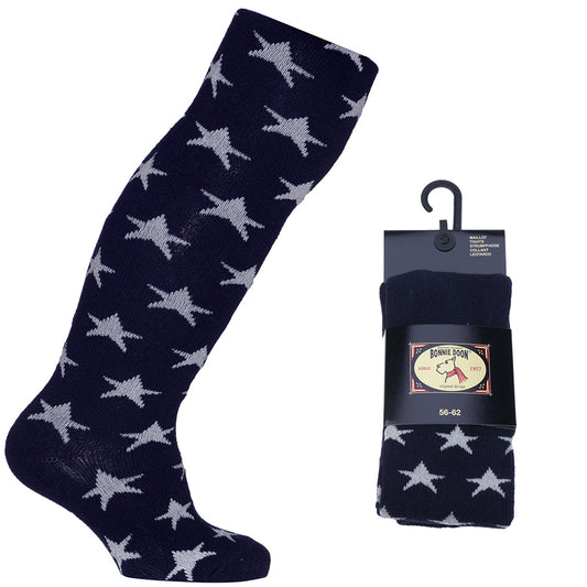 Baby Strumpfhose mit Sternenmuster in Marineblau von BONNIE DOON 