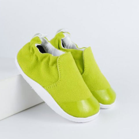 BOBUX PreWalker XP SCAMP 501704 lime shoe on white background