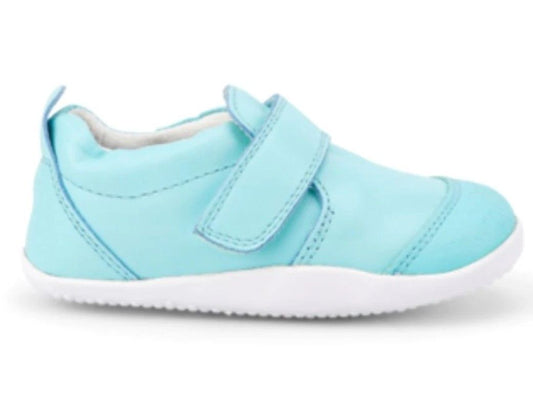 BOBUX PreWalker XP GO 501030 - türkis lightweight turquoise baby shoe with flexible sole for early walkers