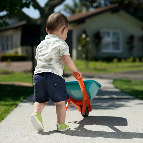 High-quality and durable lime BOBUX PreWalker XP SCAMP 501704 shoes for babies learning to walk