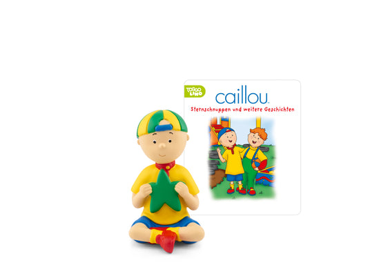 Die TONIES Figur Caillou - Sternschnuppen und weitere Geschichten zeigt die Abenteuer von Caillou und seinen Freunden 