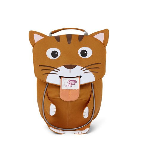 ###
Rucksack mit niedlicher Katzen-Applikation für Kinder im AFFENZAHN Design