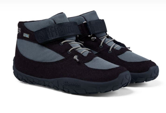 AFFENZAHN TEX Knöchelschuh WOLLE DREAMER - Bachblau