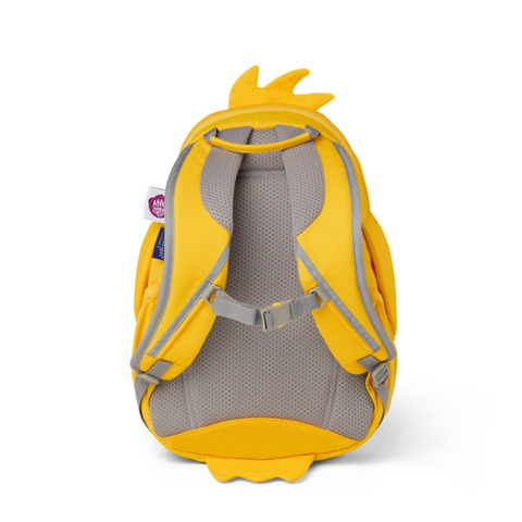 Colorful and playful AFFENZAHN Rucksack GROSSER FREUND featuring a cute mouse and duck design, perfect for kids' school or outdoor activities