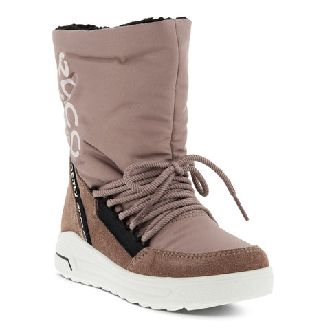 High-performance ECCO GORE-TEX Stiefel URBAN SNOWBOARDER 722342-56878 - altrosa boots for urban snowboarding in stylish pink color