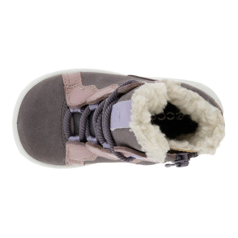 Light pink and lilac ECCO GORE-TEX ankle shoe with SP1 LITE technology, style 724131-60137