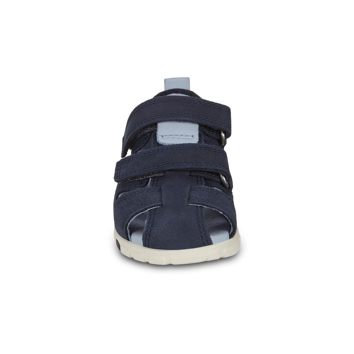 High-quality ECCO Halbsandale MINI STRIDE 761131-02303 in navy and eisblau color