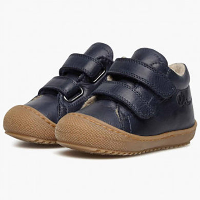 NATURINO Halbschuh RACOON - navy - gefüttert, a stylish and cozy shoe for kids, with warm lining