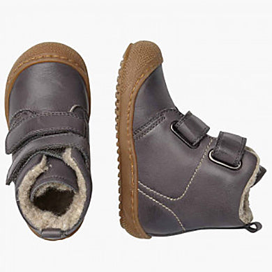 NATURINO Stiefel BUBBLE - anthrazit children's waterproof boots with stylish gray color and durable design for outdoor adventures