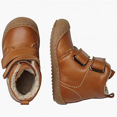 Fashionable NATURINO Stiefel BUBBLE - cognac kids' boots perfect for cold weather and outdoor activities