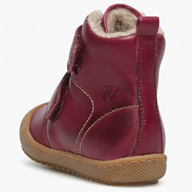 NATURINO Stiefel BUBBLE - beere: Stylish and durable berry-colored boots for kids with comfortable fit and non-slip sole