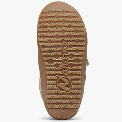 Pair of NATURINO Stiefel BUBBLE in roségold, perfect for any occasion