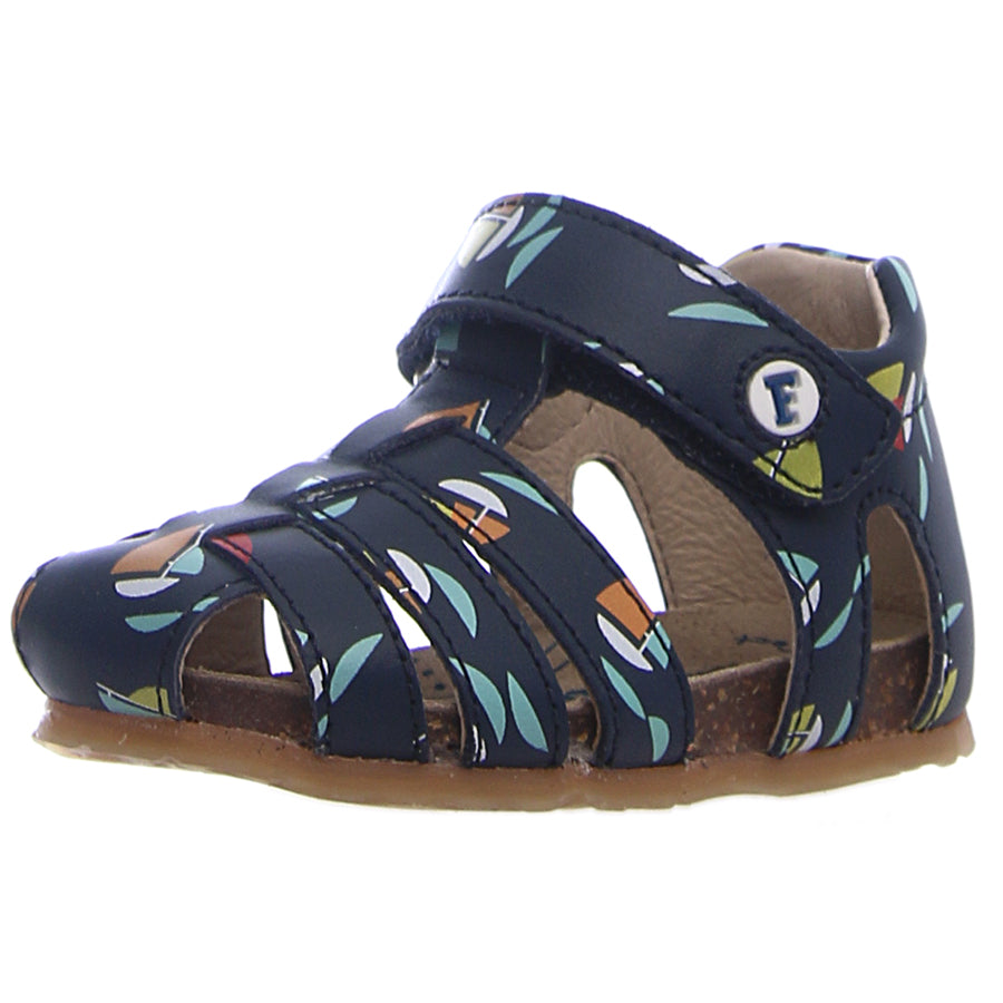 NATURINO Halbsandale ALBY - navy - Boote: Comfortable and stylish navy blue half-sandals for boys