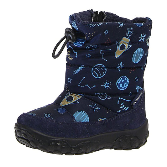 NATURINO RAINSTEP TEX Stiefel POZNURR - navy - Planet waterproof boots in navy blue with durable soles