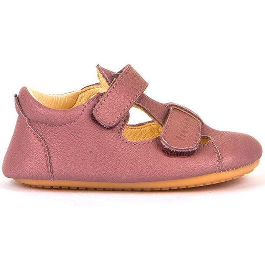 FRODDO PreWalker Halbsandale G1140003-12 - altrosa: Comfortable and stylish pink prewalker sandal for babies