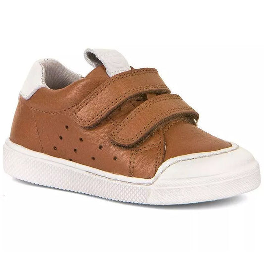 Image of FRODDO Halbschuh G2130261-13 in brown and white, a stylish and comfortable footwear option for men and women