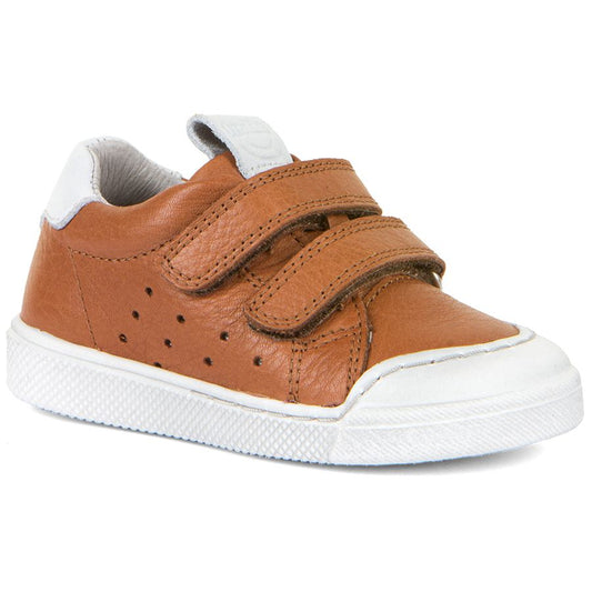 High-quality FRODDO Halbschuh G2130290-7 in brown and white color combination, perfect for casual and formal wear