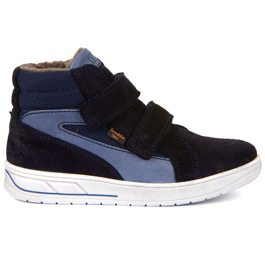 FRODDO TEX Knöchelschuh G3110213 - dunkelblau kids shoe walking on the pavement