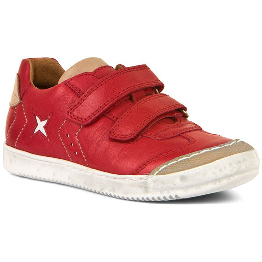 Red and beige FRODDO Halbschuh G3130190-2 with durable construction and comfortable fit