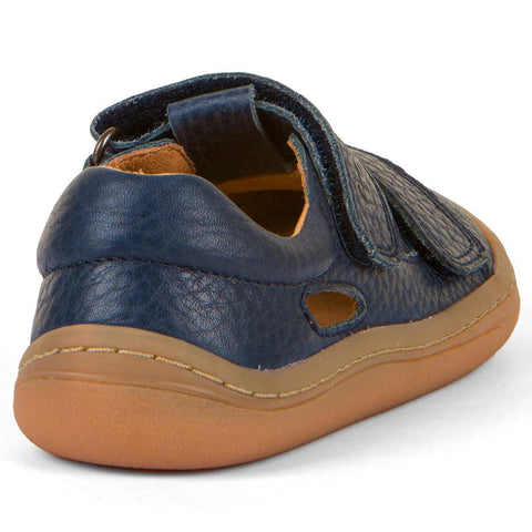 FRODDO Barfußschuh Halbsandale G3150216 - dunkelblau - Comfortable and stylish dark blue half sandal with a barefoot design