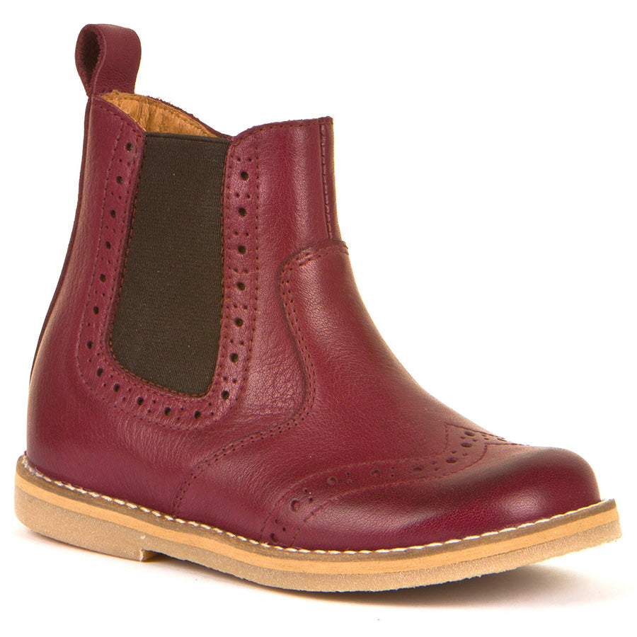 Stylish FRODDO Stiefelette G3160142-8 in rich bordeaux color, perfect for any outfit